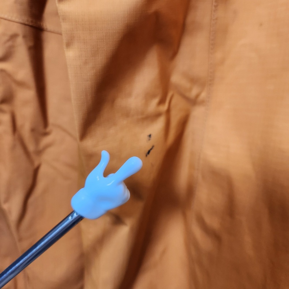 REI Co-op Rainier Jacket Womens Small Orange 2.5L Waterproof Outdoors Hiking - Picture 13 of 16